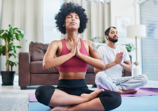 istock Yoga is part of our weekly exercise routine 1271558658