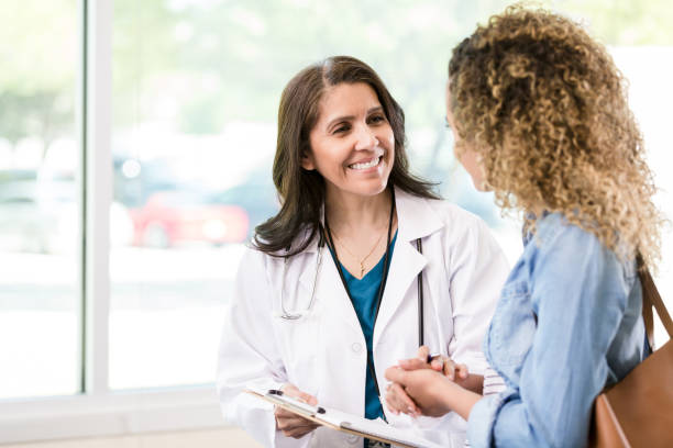 istock Caring mature female doctor 1271564918
