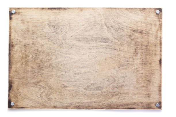 istock wooden nameplate isolated on white background 1271567166