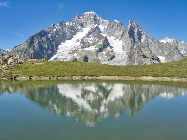 istock Mont Blanc reflects in Lac des Vesses in Italy 1271568603