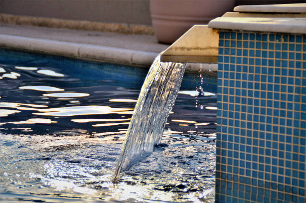 istock Water i fell into the pool in late afternoon 1271573652
