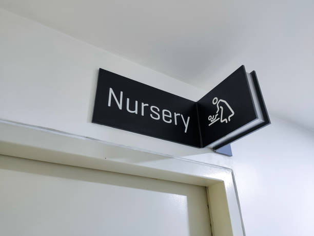 istock Nursery Room Sign 1271575315