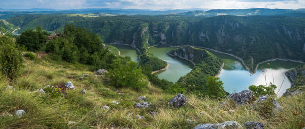 istock Meanders of the Uvac River, Serbia. 1271576686