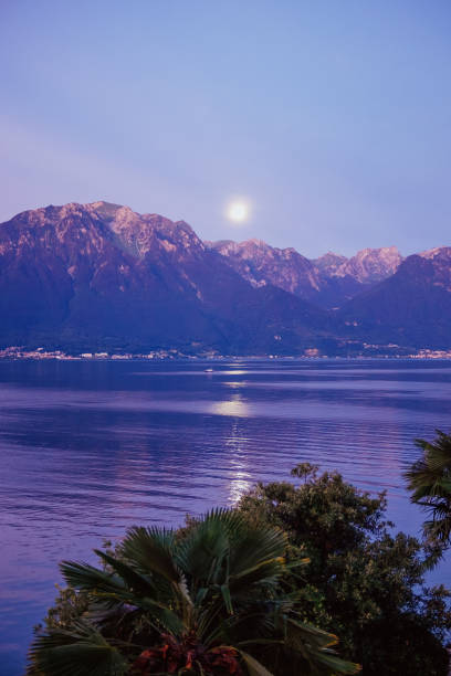 istock Moon, mountains, and lake 1271577933