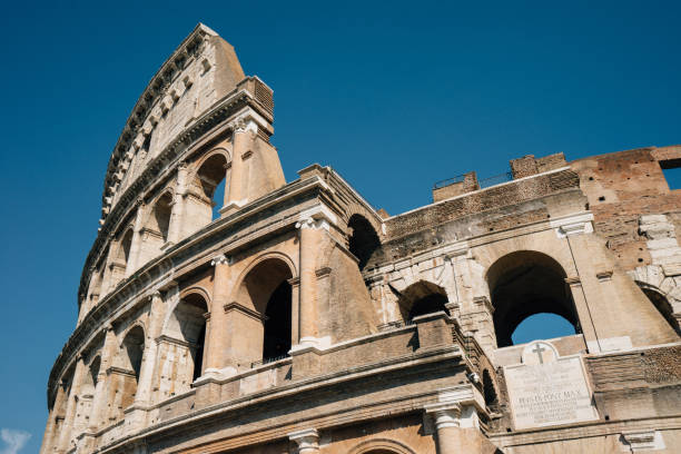 istock Colosseum in Rome from below 1271579685