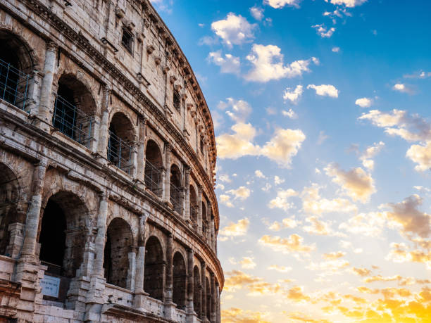 istock Colosseum in Rome during sunset 1271579731