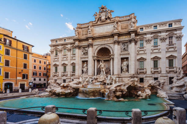 istock Trevi fountain in Rome, Italy 1271579754