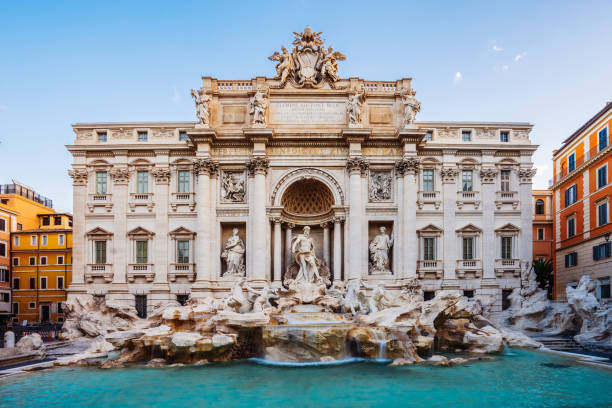 istock Trevi fountain in Rome, Italy 1271579755