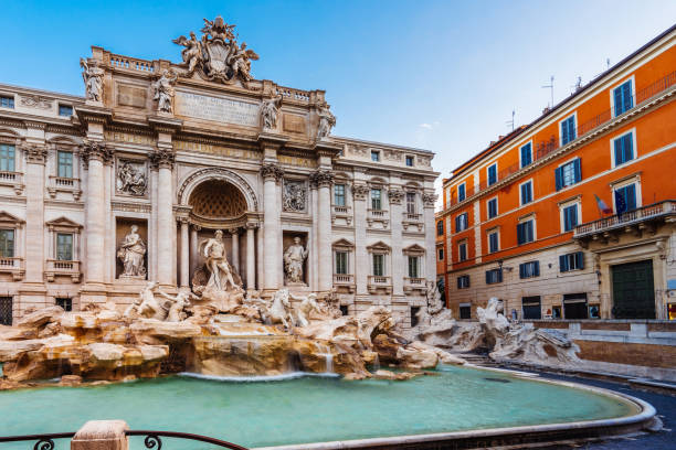 istock Trevi fountain in Rome, Italy 1271579757