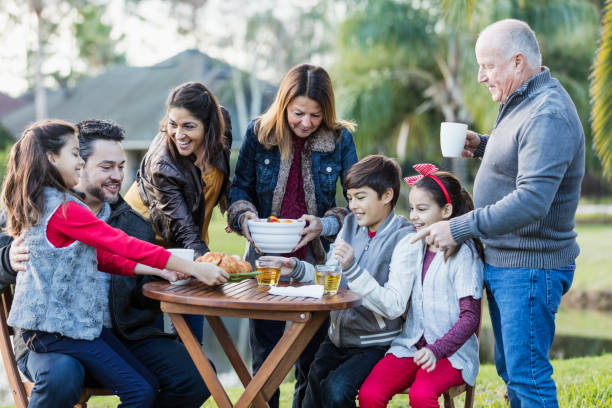 istock Three generation family having picnic 1271579816