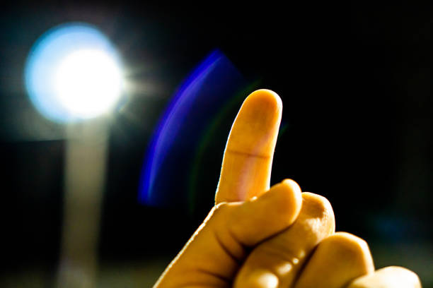 istock Finger of Lifgt 1271582286