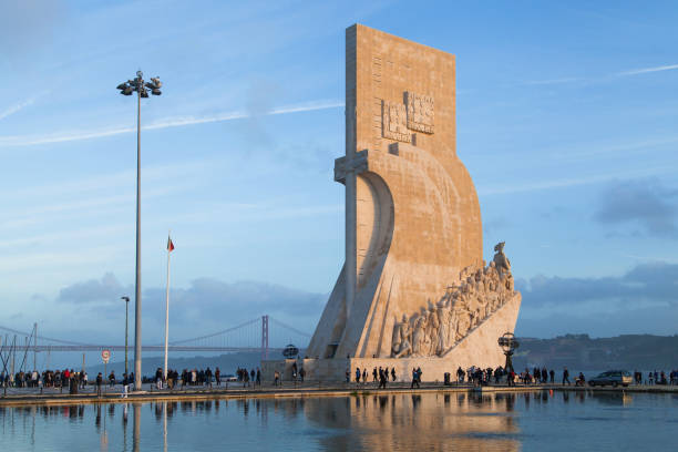 Lisbon, Portugal - December 22, 2019: Padrao dos Descobrimentos in Belem, Lisbon, Portugal.