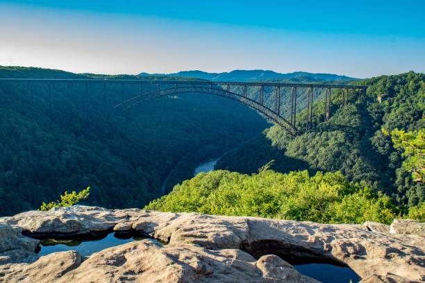 istock New River Gorge Bridge at sunset 1271588907