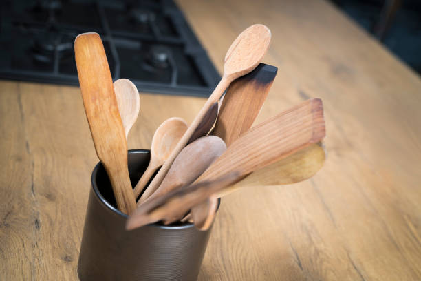 istock Close-up of kitchen utensils 1271594937