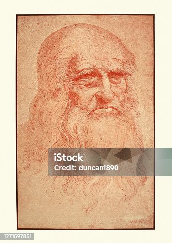 istock Self Portrait of Leonardo Da Vinci, 1452 to 1519 1271597851
