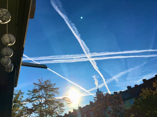 istock Contrails short for 