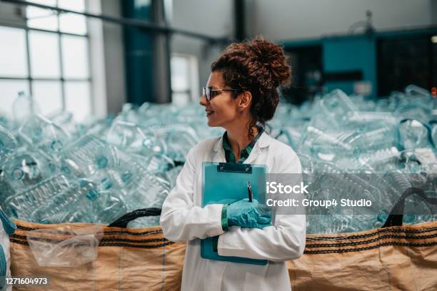 Bottling Plant Stock Photo - Download Image Now - Recycling, Plastic, Sustainable Lifestyle