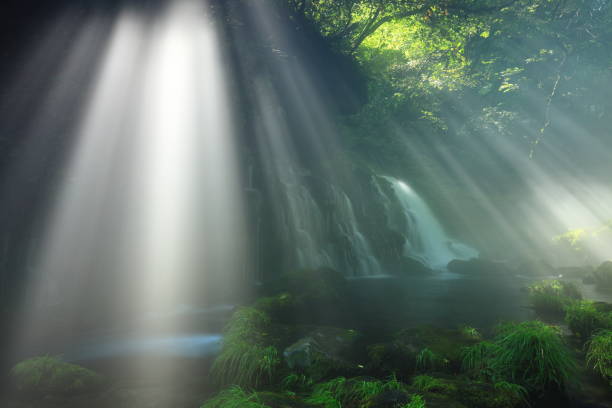 istock Akita Prefecture summer mountain stream 1271606175