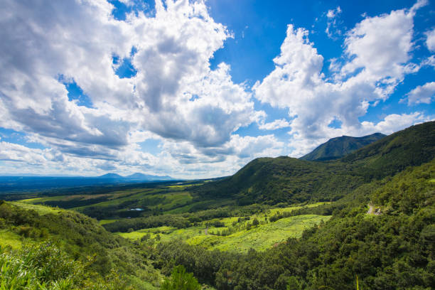 istock kuju plateau, mountains and blue sky 1271611638