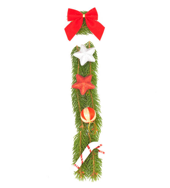 istock Christmas Alphabet. letter i 1271617334