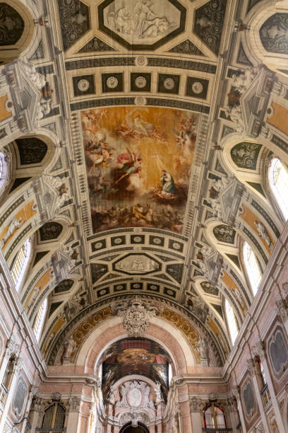 istock Beautiful interior of old historical church in central Lisbon 1271617607