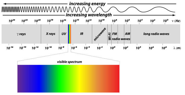 Electromagnetic Spectrum Diagram of the Electromagnetic Spectrum electromagnetic stock illustrations