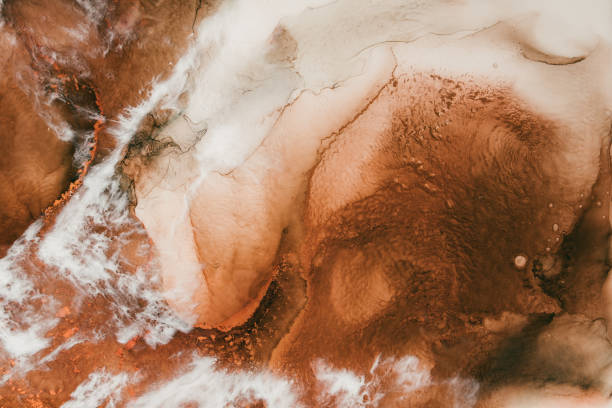istock marble design background ink water brown white 1271625093