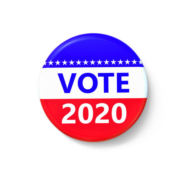 istock Vote 2020 Badge For Elections In USA 1271625210