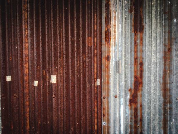 istock Zinc wall surface texture vintage background for design 1271629284