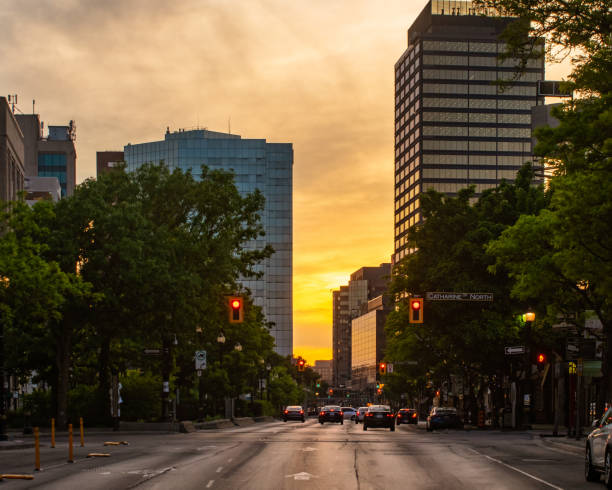 istock Downtown Hamilton, Ontario at Sunset 1271629590