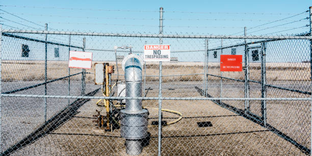 istock Oil pipeline control station 1271631668