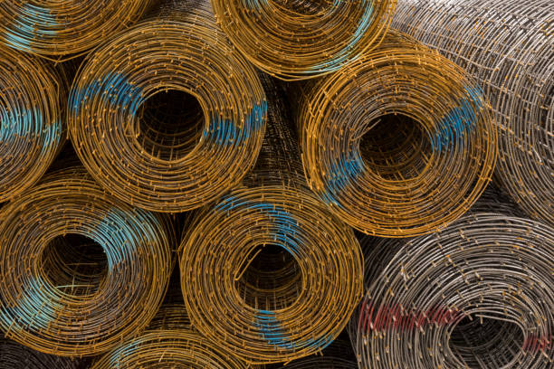 istock Perspective of the storage of construction material in a large warehouse 1271640738