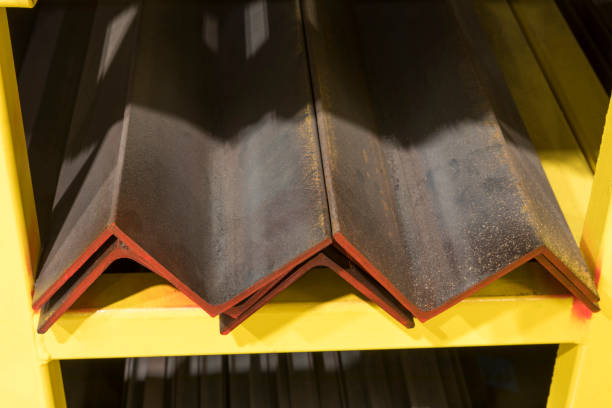 istock Perspective of the storage of construction material in a large warehouse 1271640788