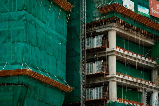 Photo of Construction site for high rise residential building