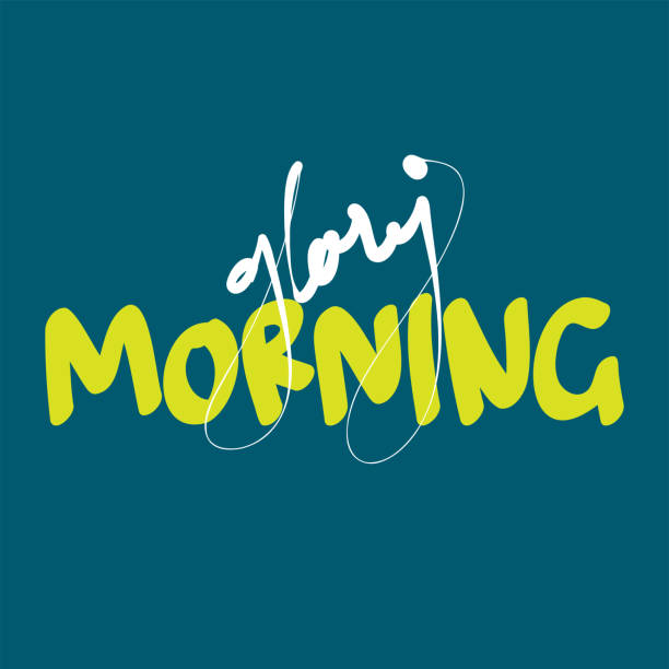 istock Good Morning Sunshine Nice Vector Calligraphy Lettering Motivation Phrase Poster Design. doodle vector illustration 1271643539