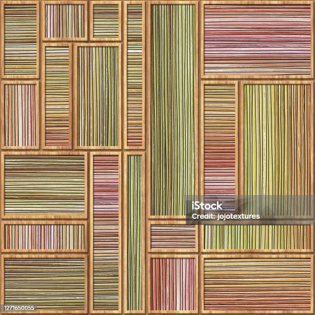 Wood Rectangle Texture Wood Seamless Texture With Rectangle Pattern Mosaic Texture 3d ...