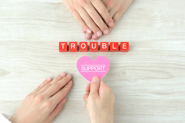 istock Business and life style concepts, support and help for trouble images 1271655821