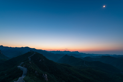 Sunrise of the Great Wall