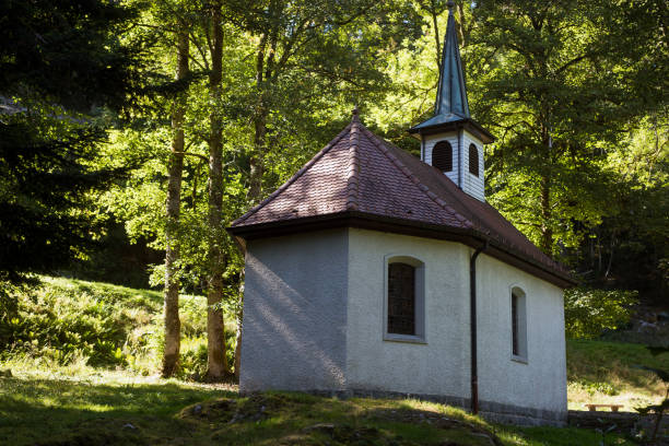 istock st nicolas chapel in the forest landscape 1271665400