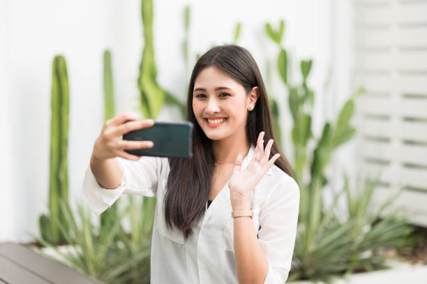 istock Young asian beautiful women using smartphone . 1271679252