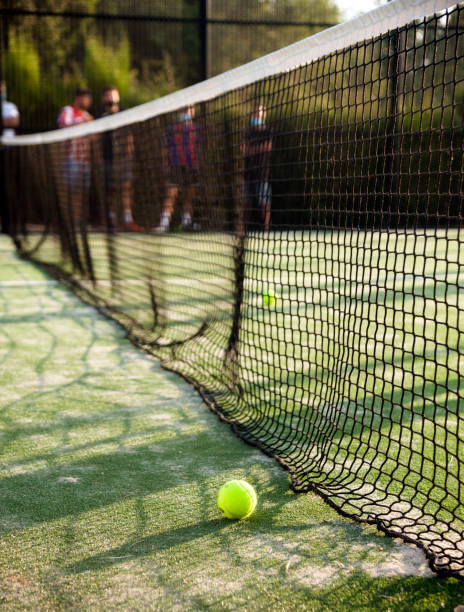 istock Paddle tennis ball 1271679540