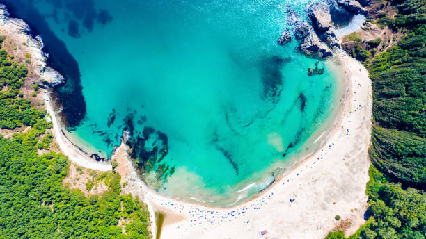 istock Silistar turquoise beach, Bulgaria coastline Black Sea 1271699118