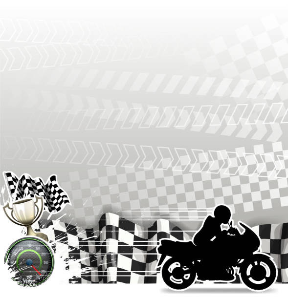 오토바이 경주 - off road vehicle silhouette motorcycle back lit stock illustrations