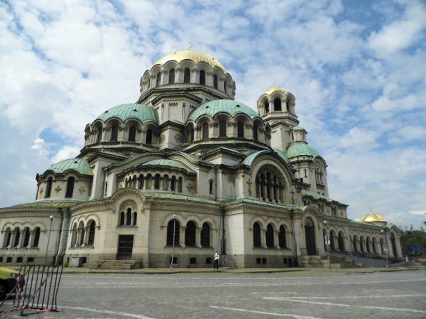 the st. alexander nevsky cathedral - bulgari imagens e fotografias de stock