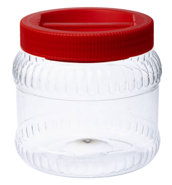 istock Plastic storage container for food isolated on white 1271721200
