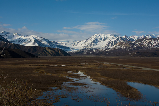 Rural scene in Alaska