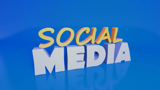 istock Social Media - 3D Text Illustration 1271749535