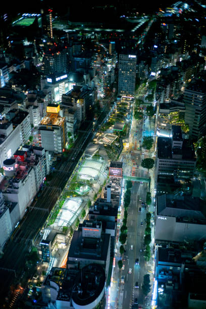 istock Photographing Miyashita Park from the sky 1271754737