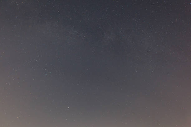 Slightly close up milkyway and star background stock photo