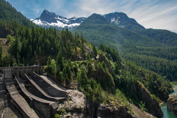 istock Diablo Dam on the Skagit River in Washington 1271762441
